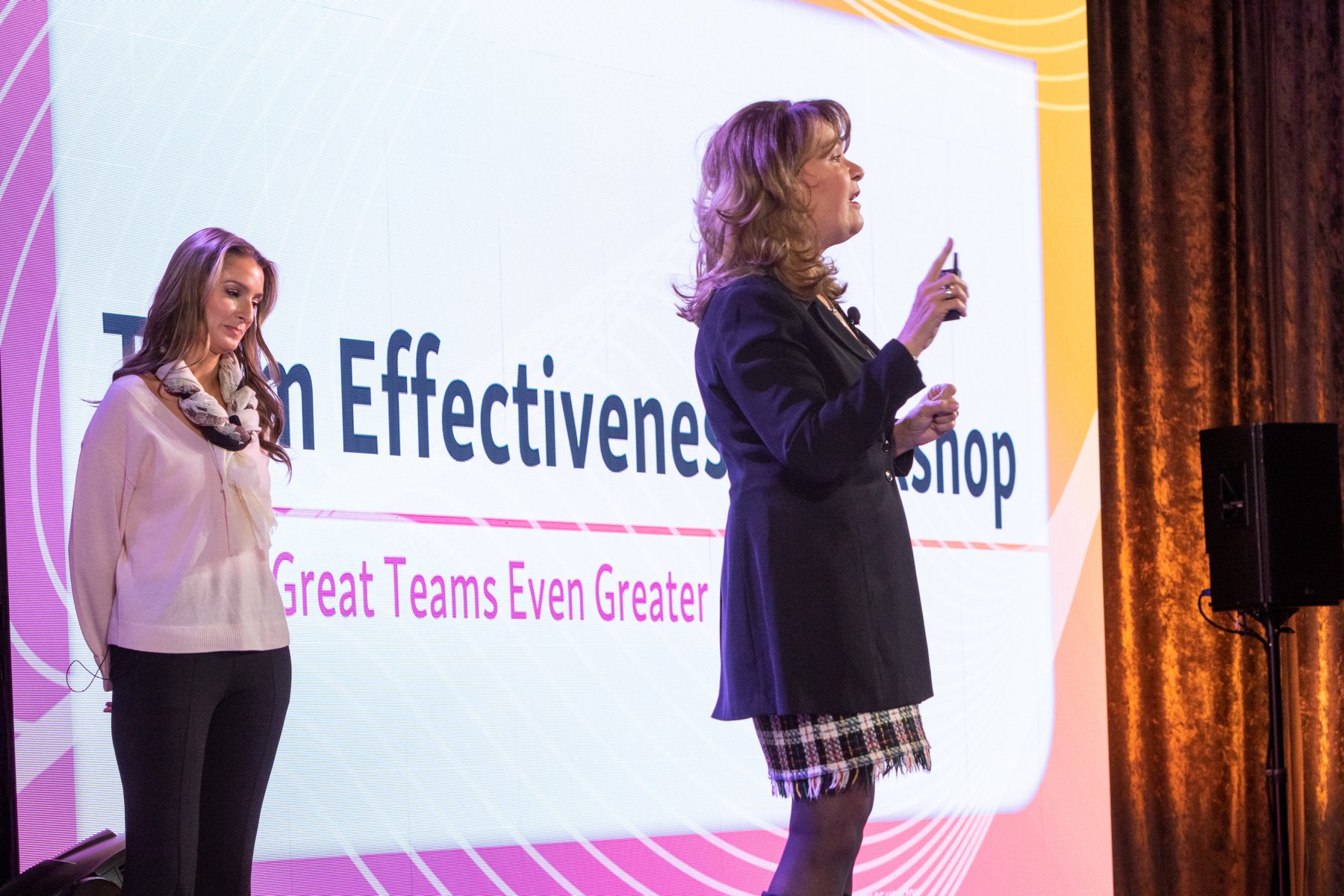 Mary Greanias leading a Team Effectiveness workshop
